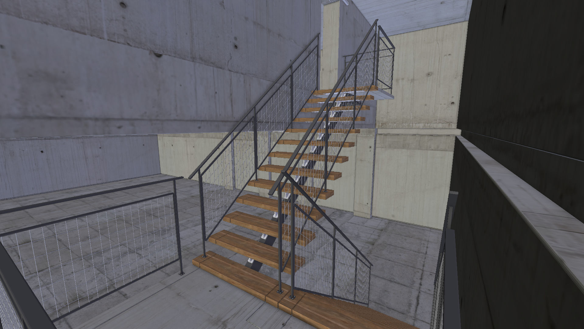 Empty Room  3D model_9