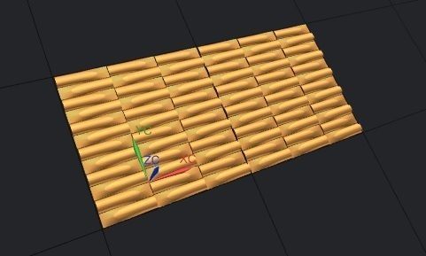 3d wall panel  3D model_1