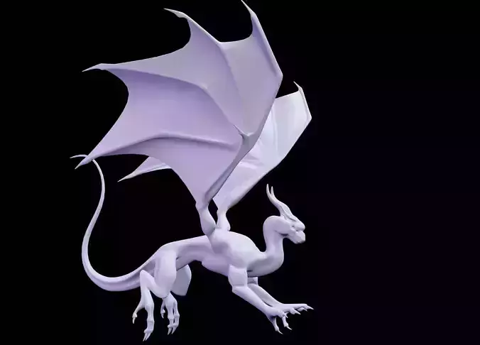 Low Poly Dragon
