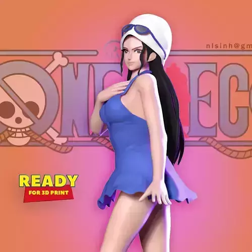 Nico Robin - One Piece Fan art 3D print model