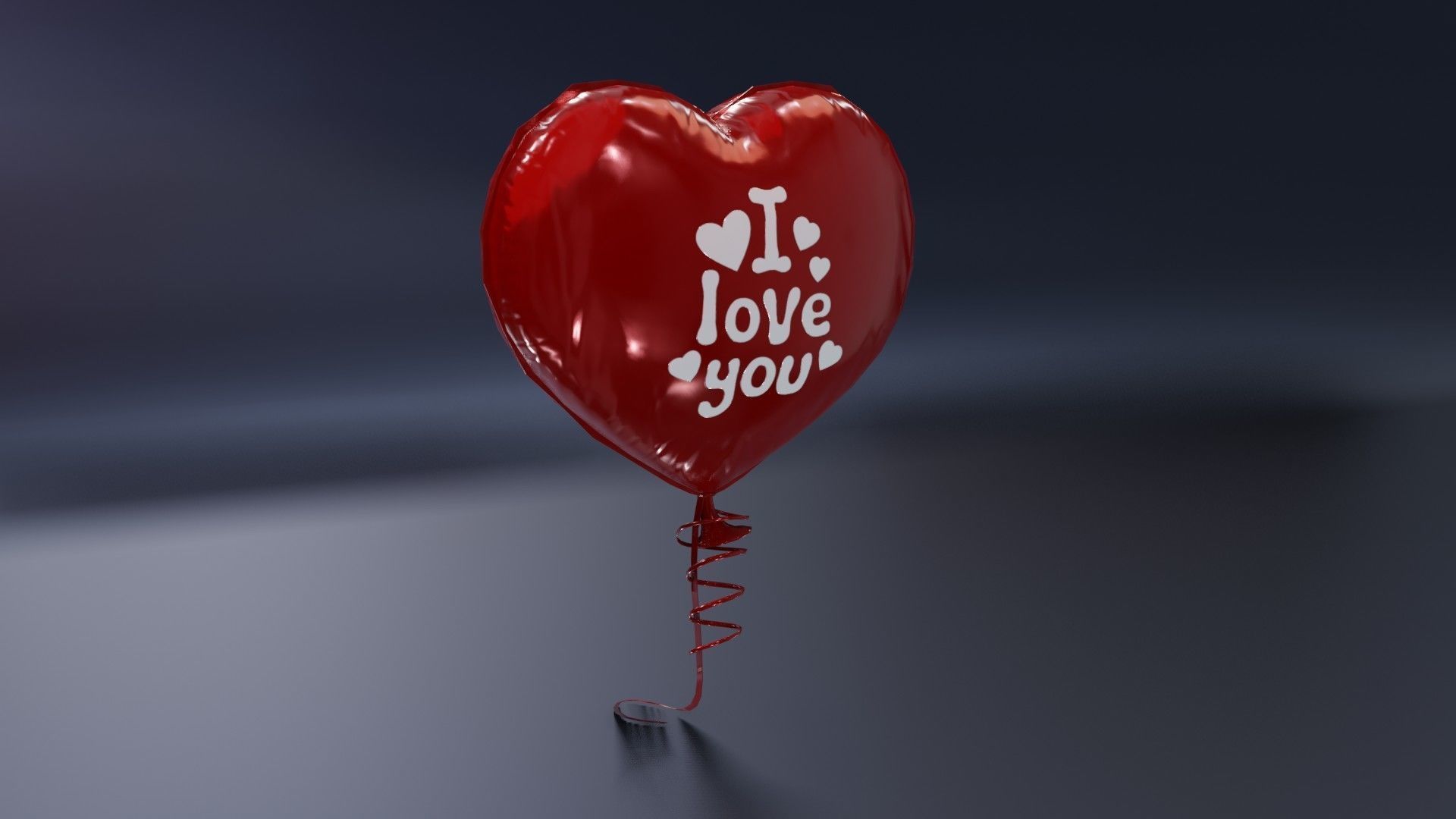 Valentines Day 3D Model Low-poly 3D model_6