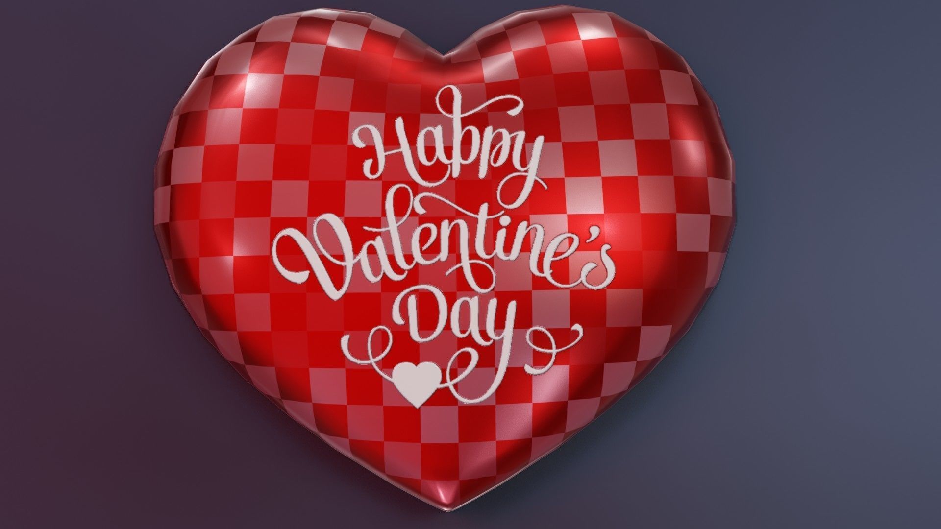 Valentines Day 3D Model Low-poly 3D model_18