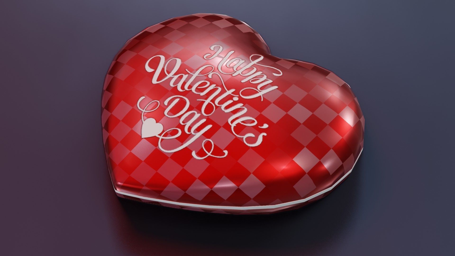 Valentines Day 3D Model Low-poly 3D model_20