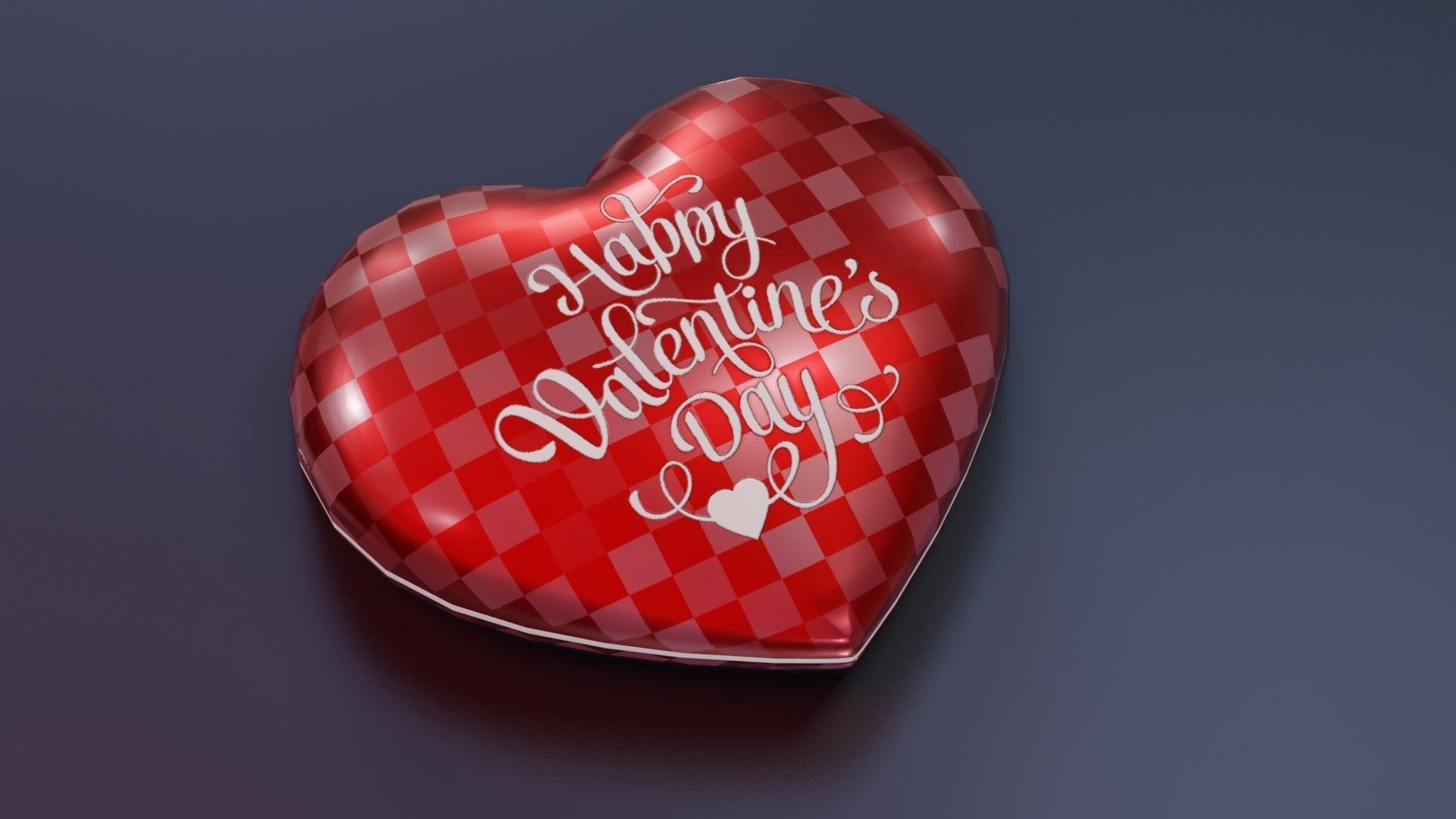 Valentines Day 3D Model Low-poly 3D model_21