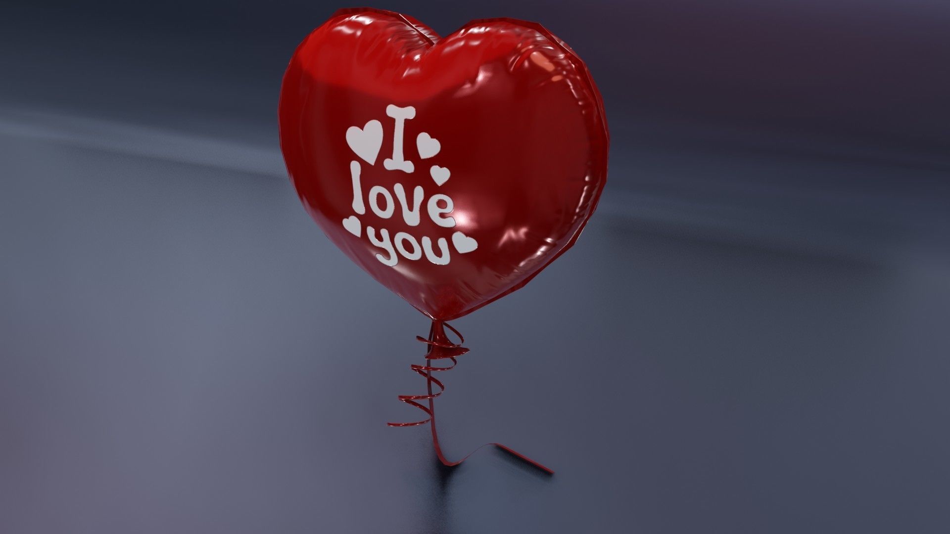 Valentines Day 3D Model Low-poly 3D model_8