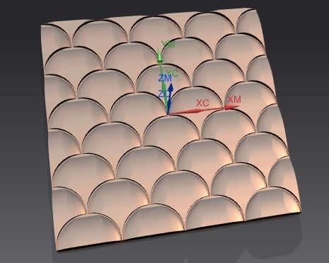 3d wall panel  3D model_1