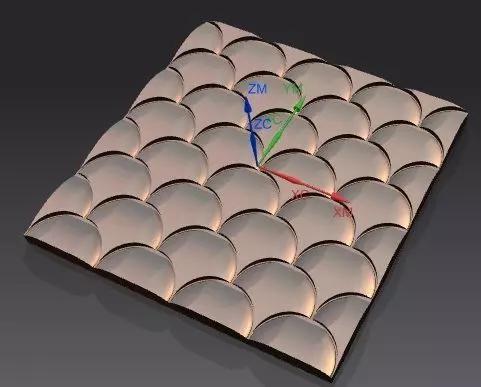 3d wall panel  3D model_0