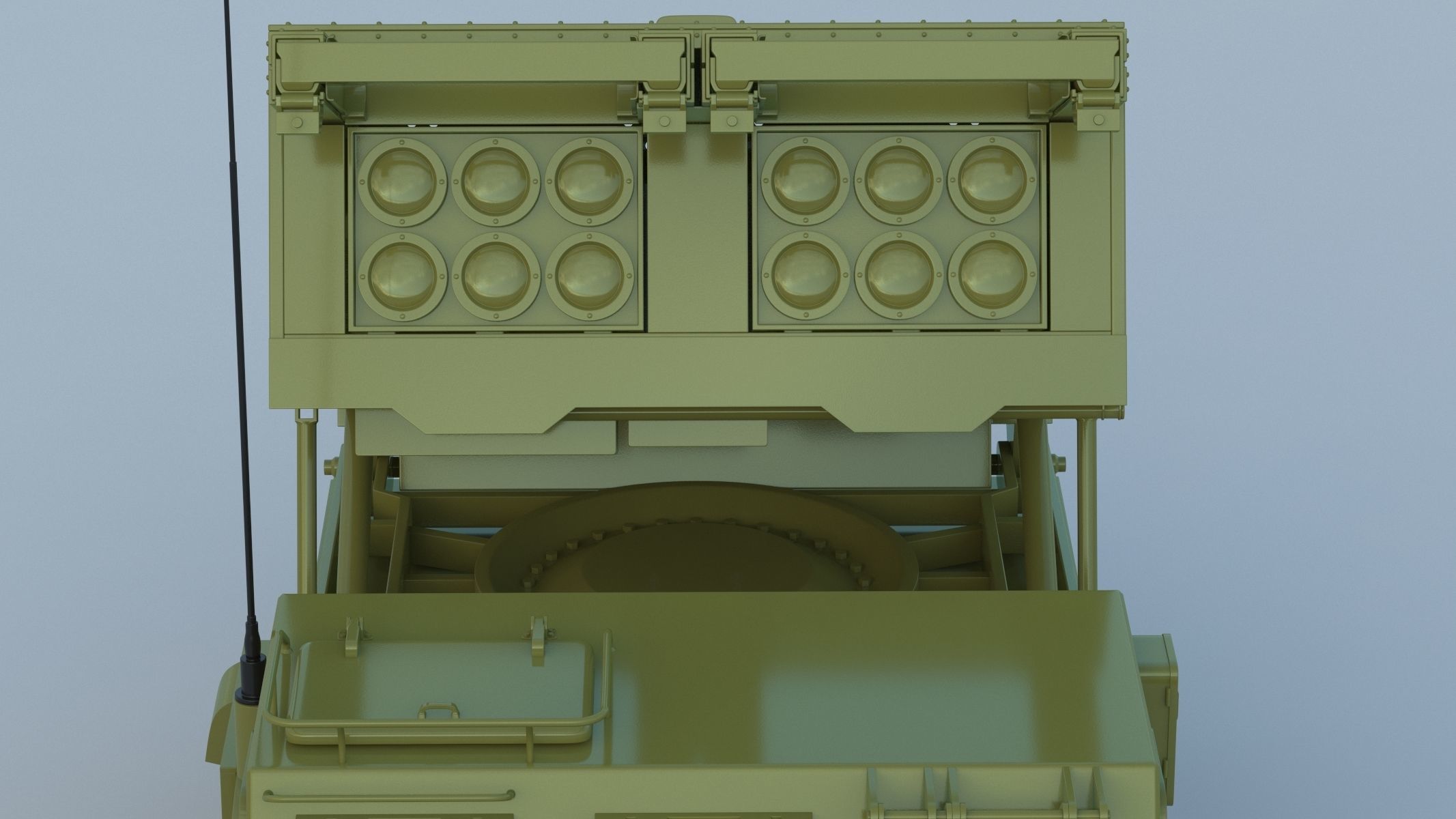 M270 Multiple Launch Rocket System 3D model_12