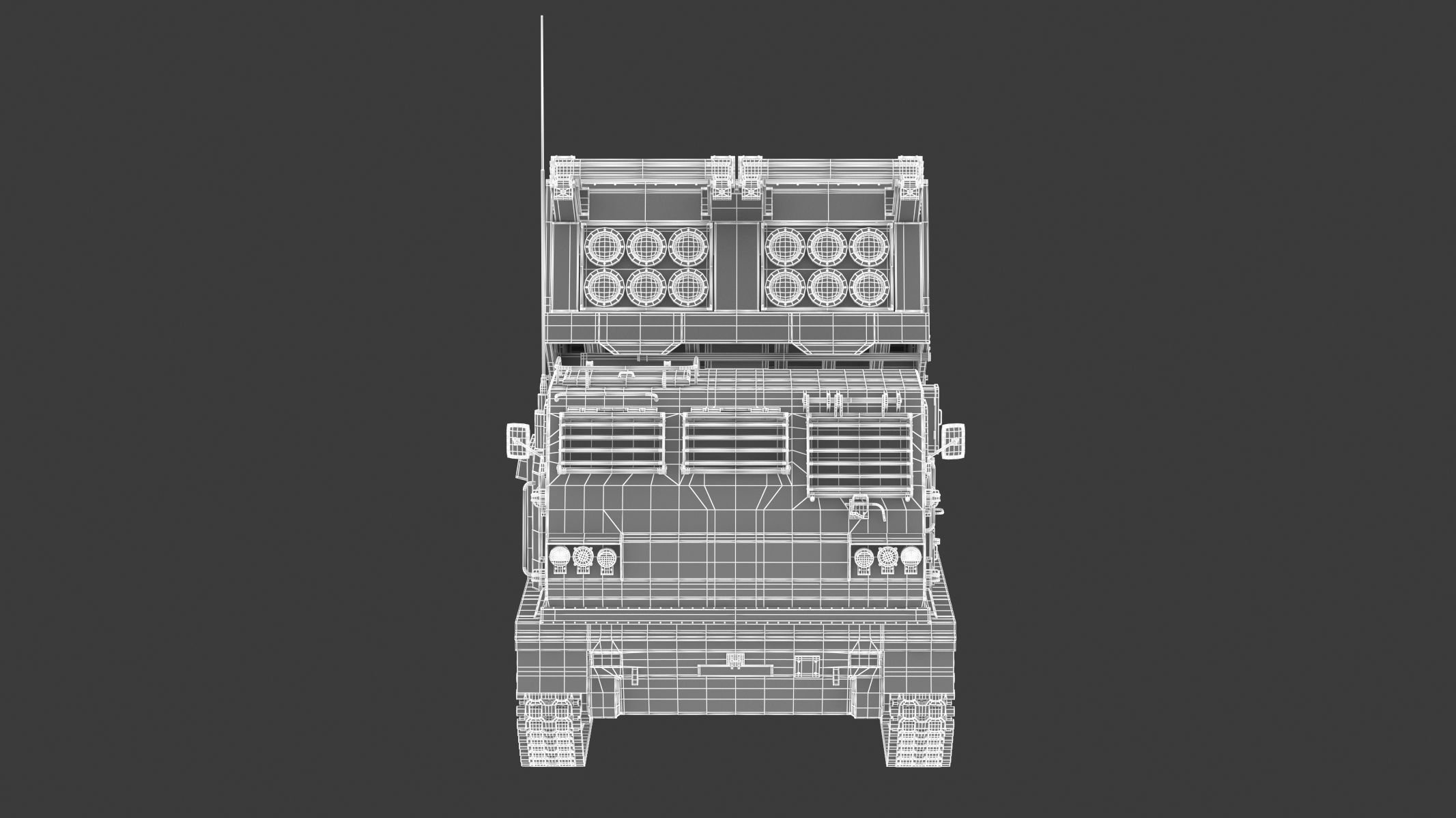 M270 Multiple Launch Rocket System 3D model_22