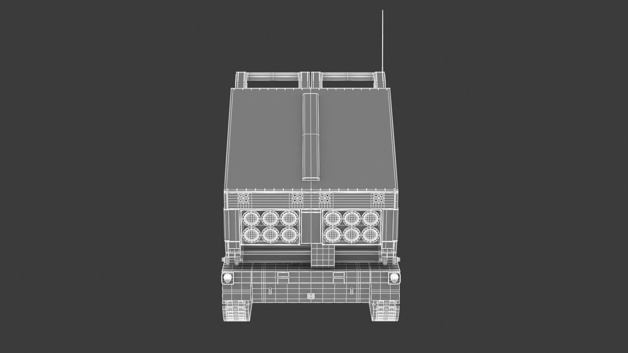M270 Multiple Launch Rocket System 3D model_27