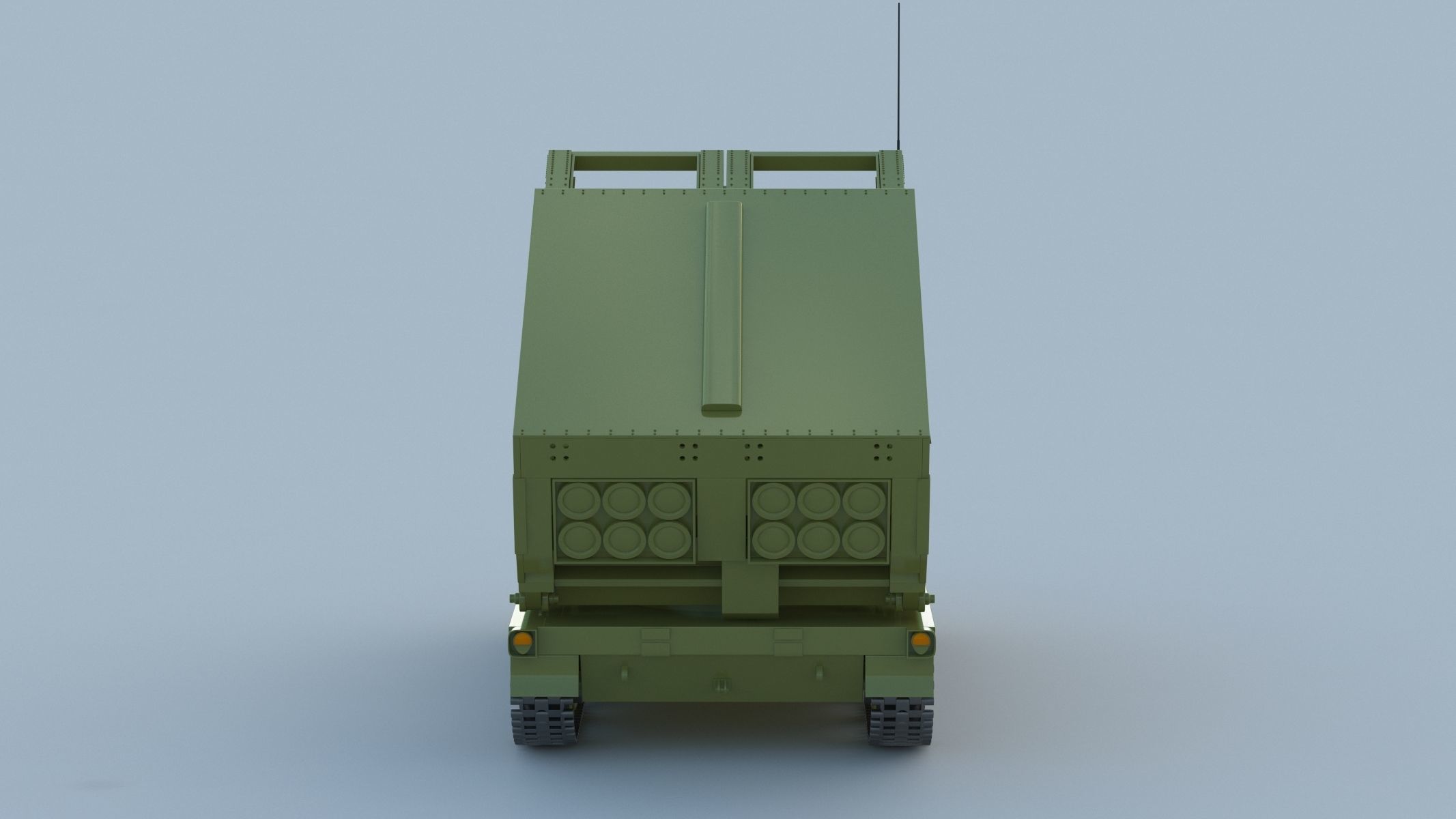 M270 Multiple Launch Rocket System 3D model_8