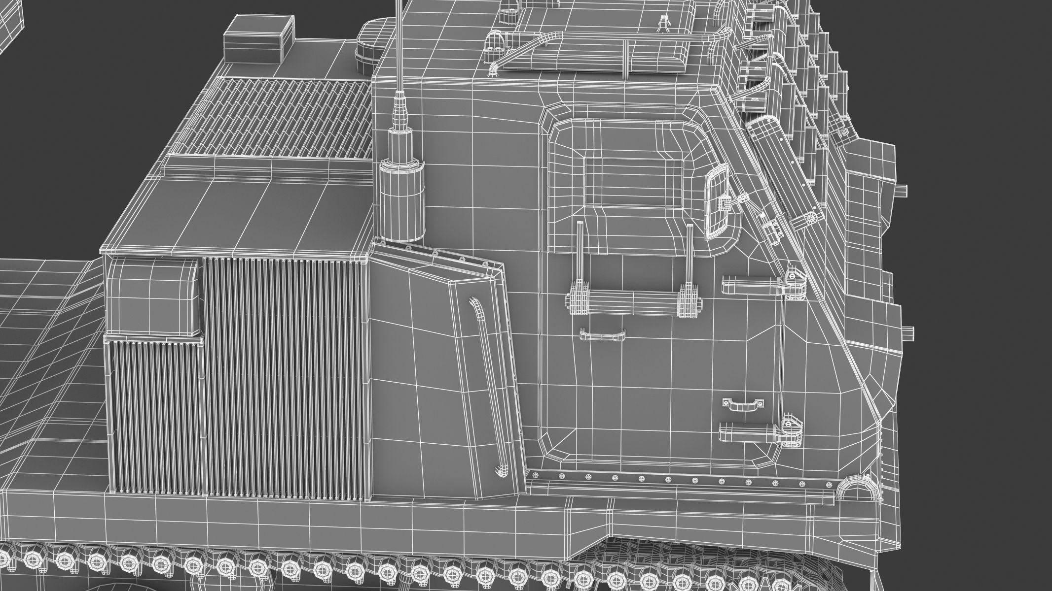 M270 Multiple Launch Rocket System 3D model_39