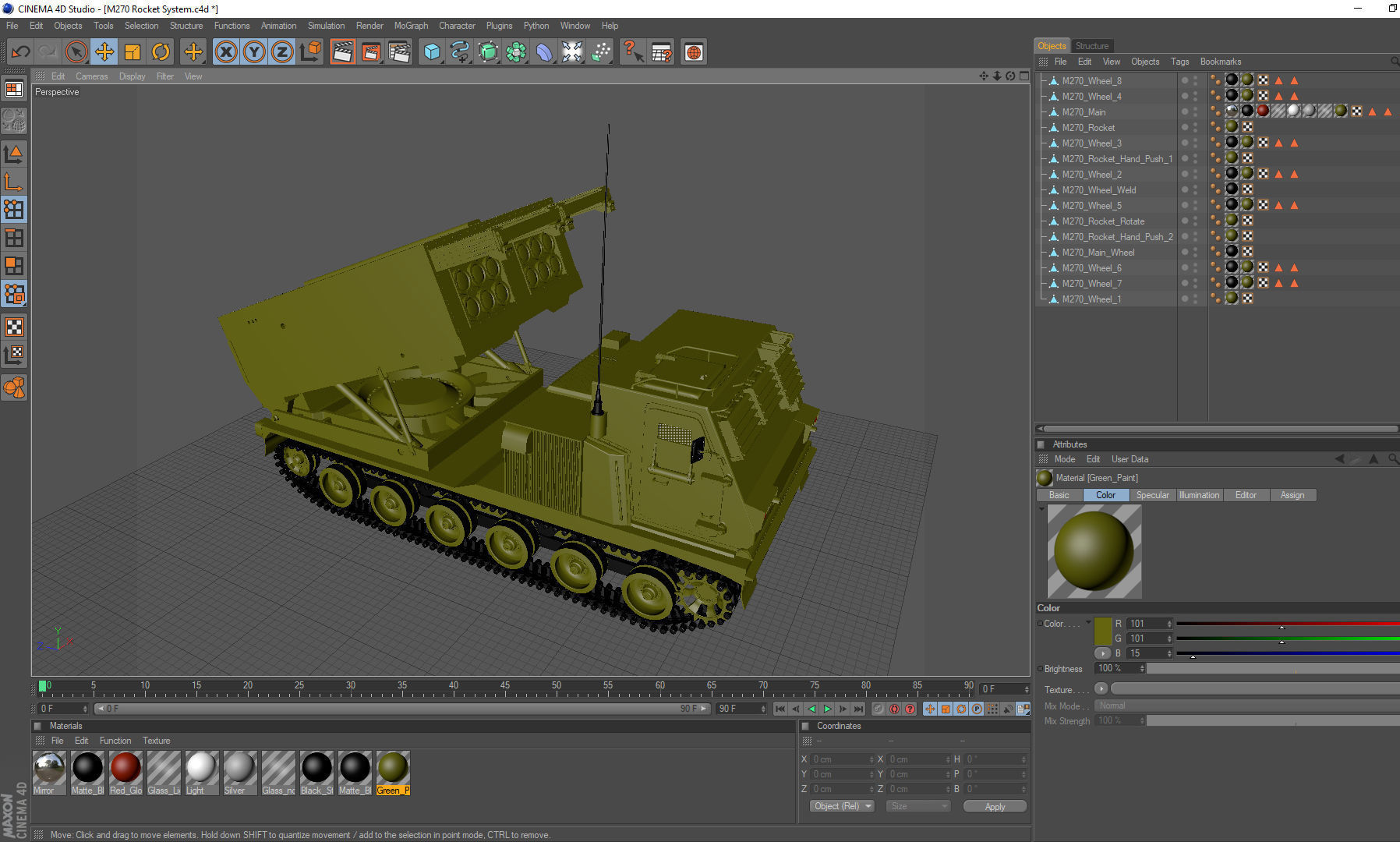 M270 Multiple Launch Rocket System 3D model_41