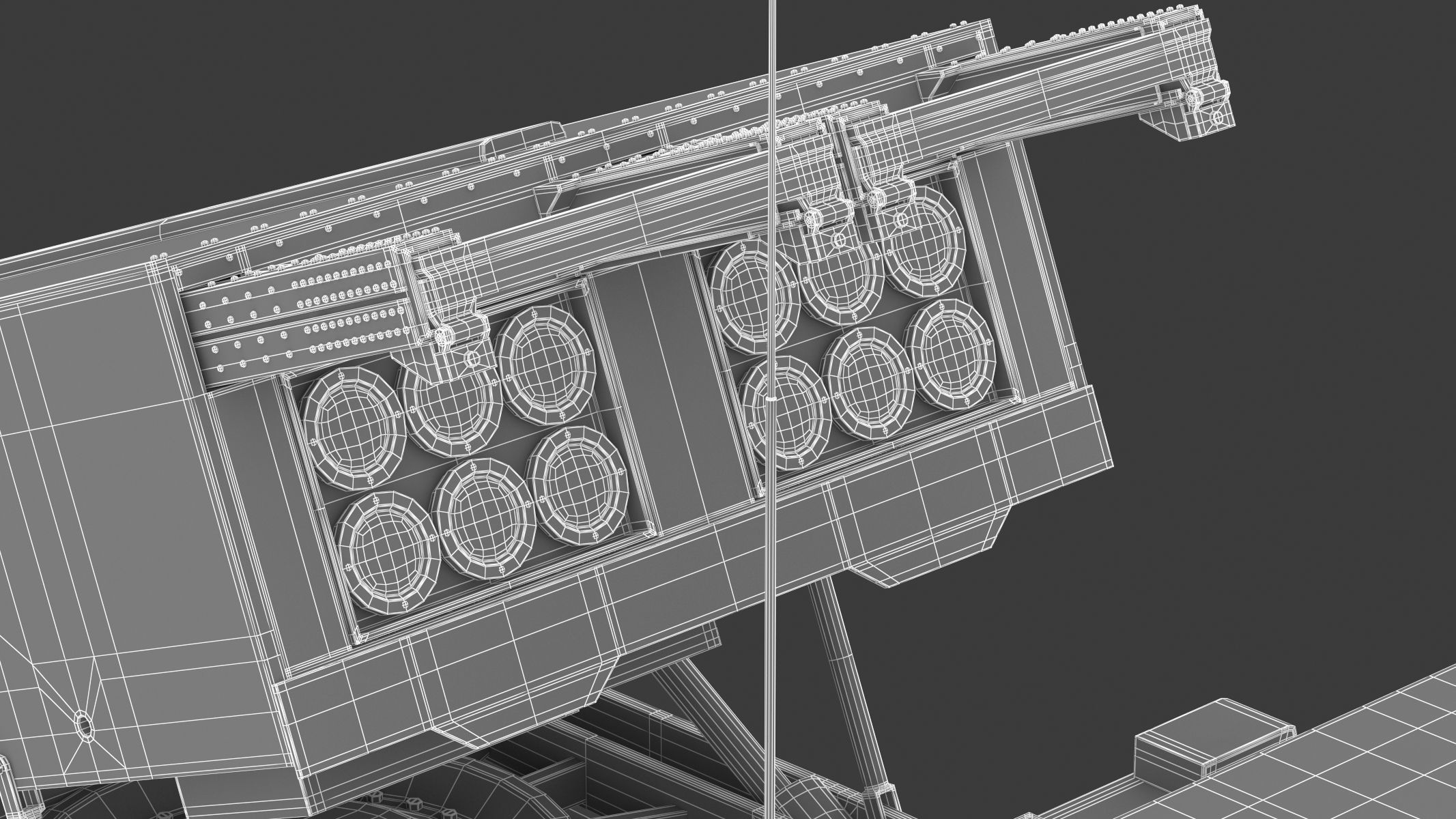 M270 Multiple Launch Rocket System 3D model_30