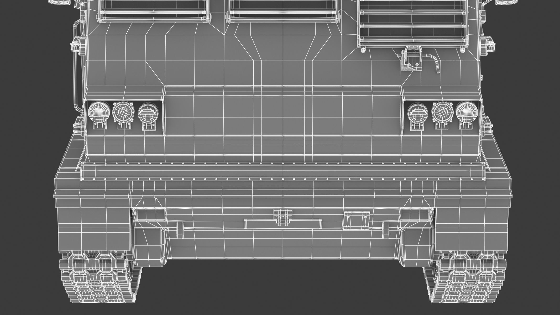 M270 Multiple Launch Rocket System 3D model_32