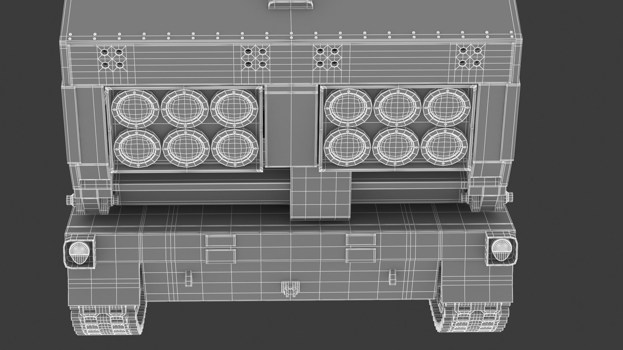 M270 Multiple Launch Rocket System 3D model_37