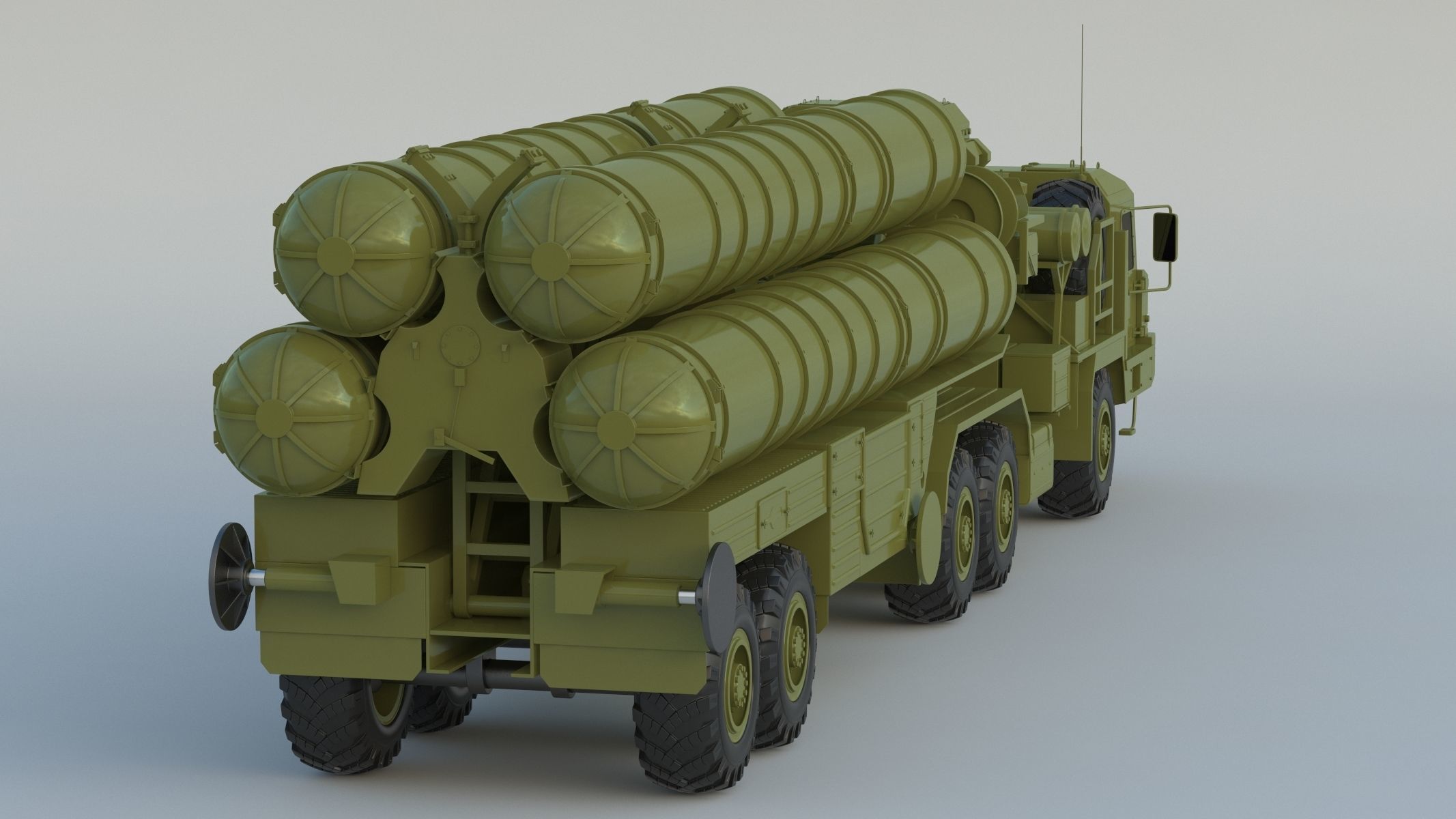 S-400 Missile System S-400 Triumf  SA-21 3D model_10