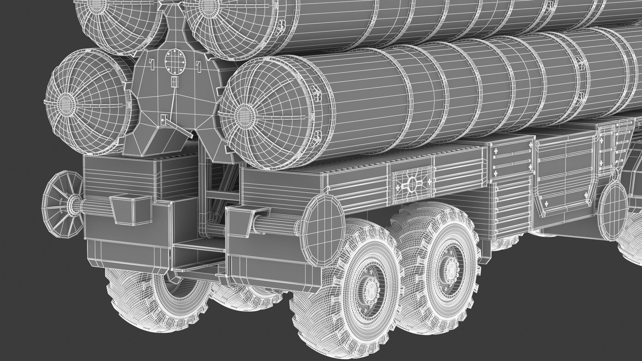 S-400 Missile System S-400 Triumf  SA-21 3D model_36