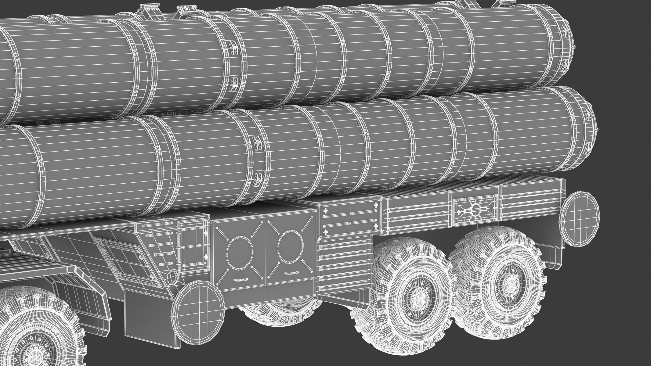S-400 Missile System S-400 Triumf  SA-21 3D model_34