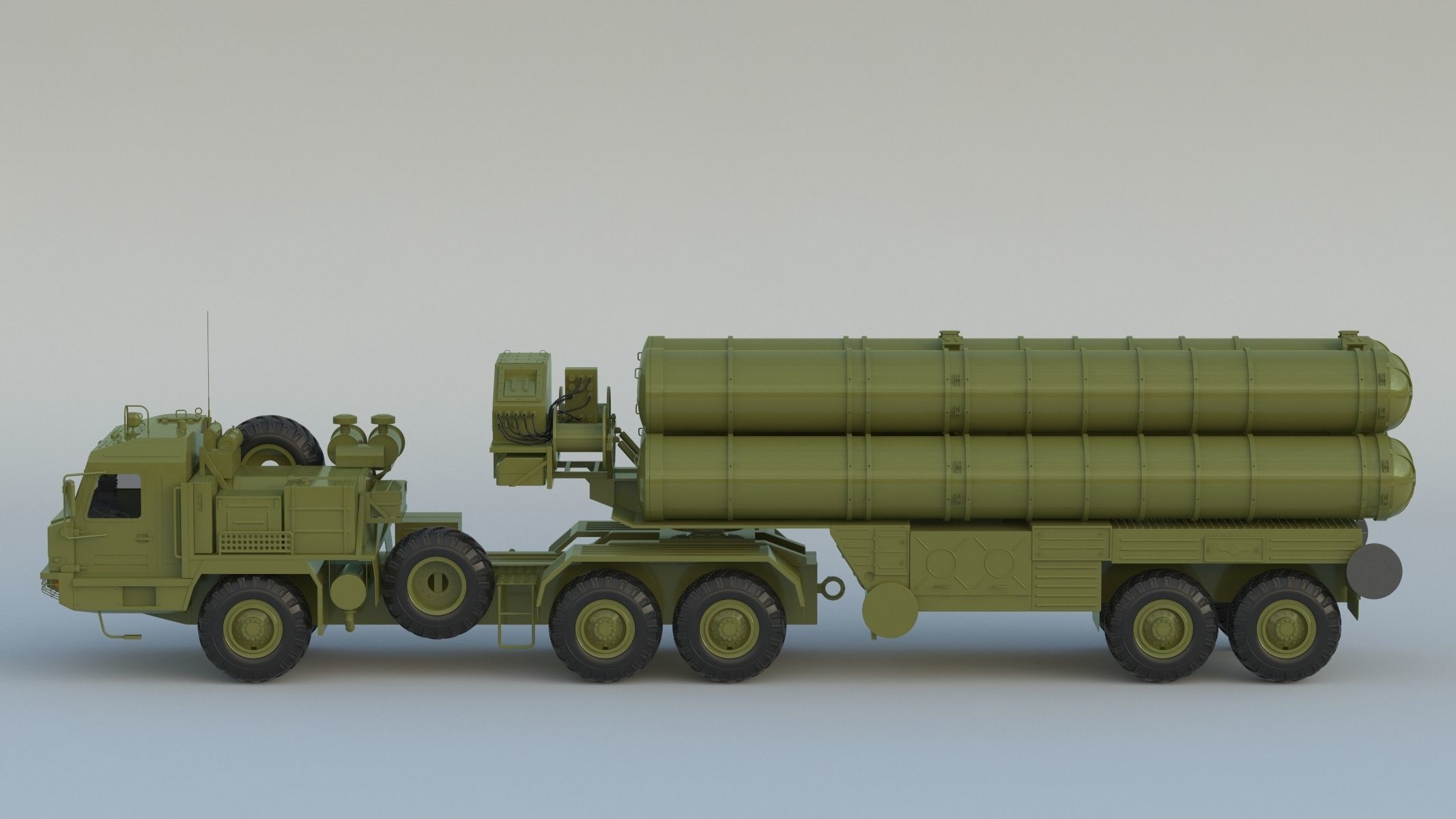 S-400 Missile System S-400 Triumf  SA-21 3D model_3