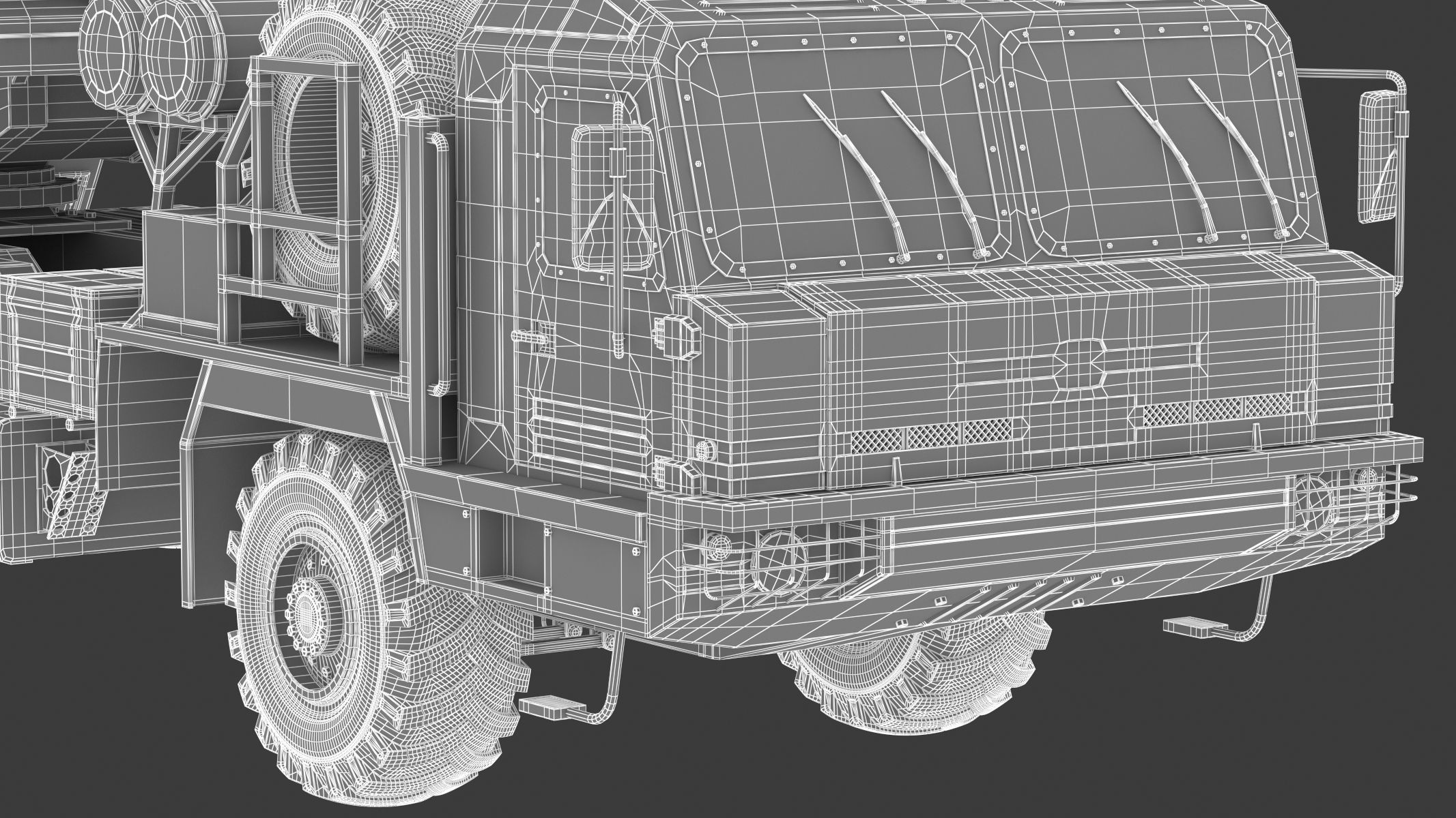 S-400 Missile System S-400 Triumf  SA-21 3D model_39