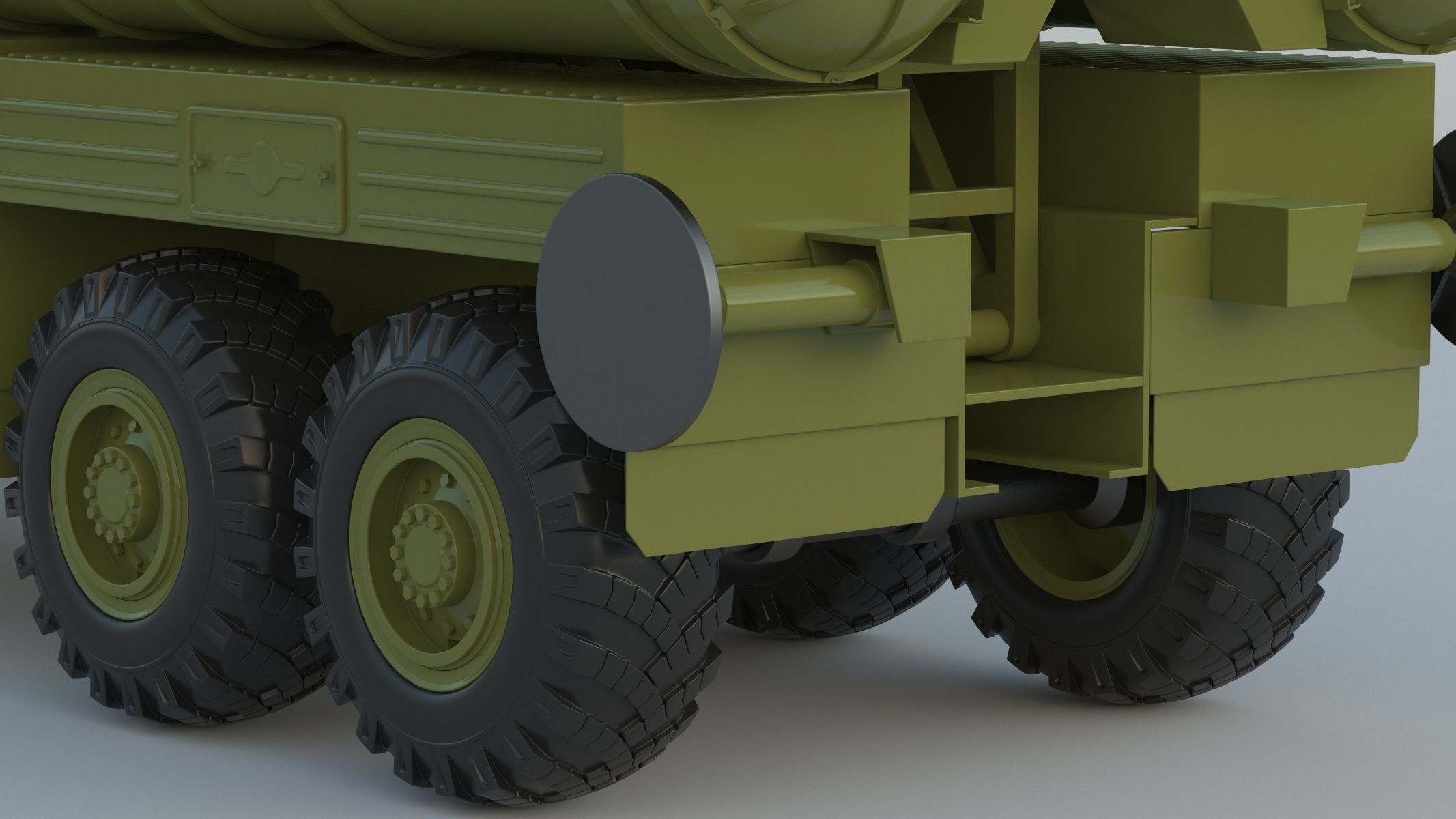 S-400 Missile System S-400 Triumf  SA-21 3D model_14