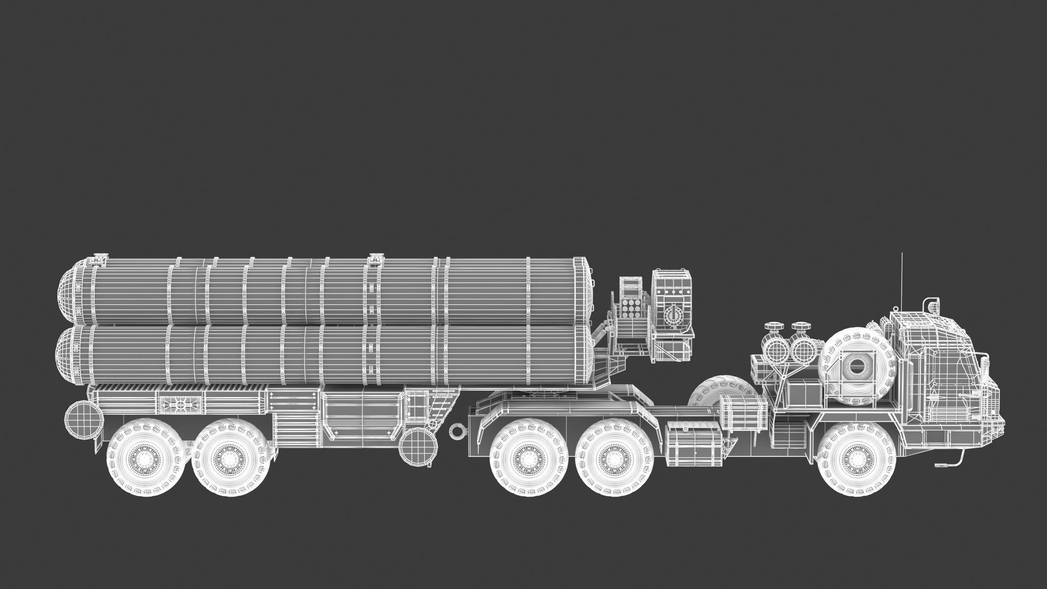 S-400 Missile System S-400 Triumf  SA-21 3D model_27