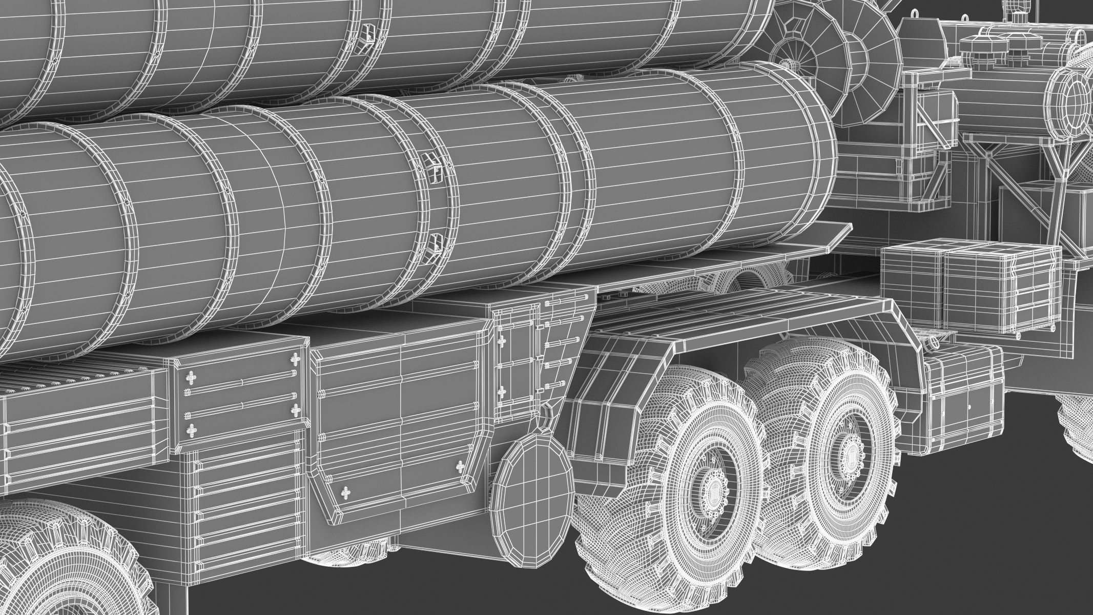 S-400 Missile System S-400 Triumf  SA-21 3D model_37