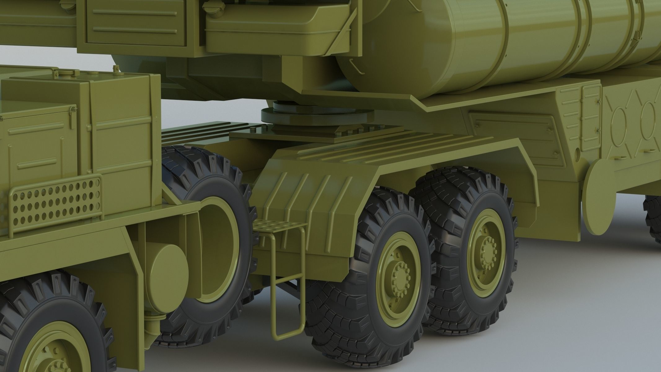 S-400 Missile System S-400 Triumf  SA-21 3D model_13