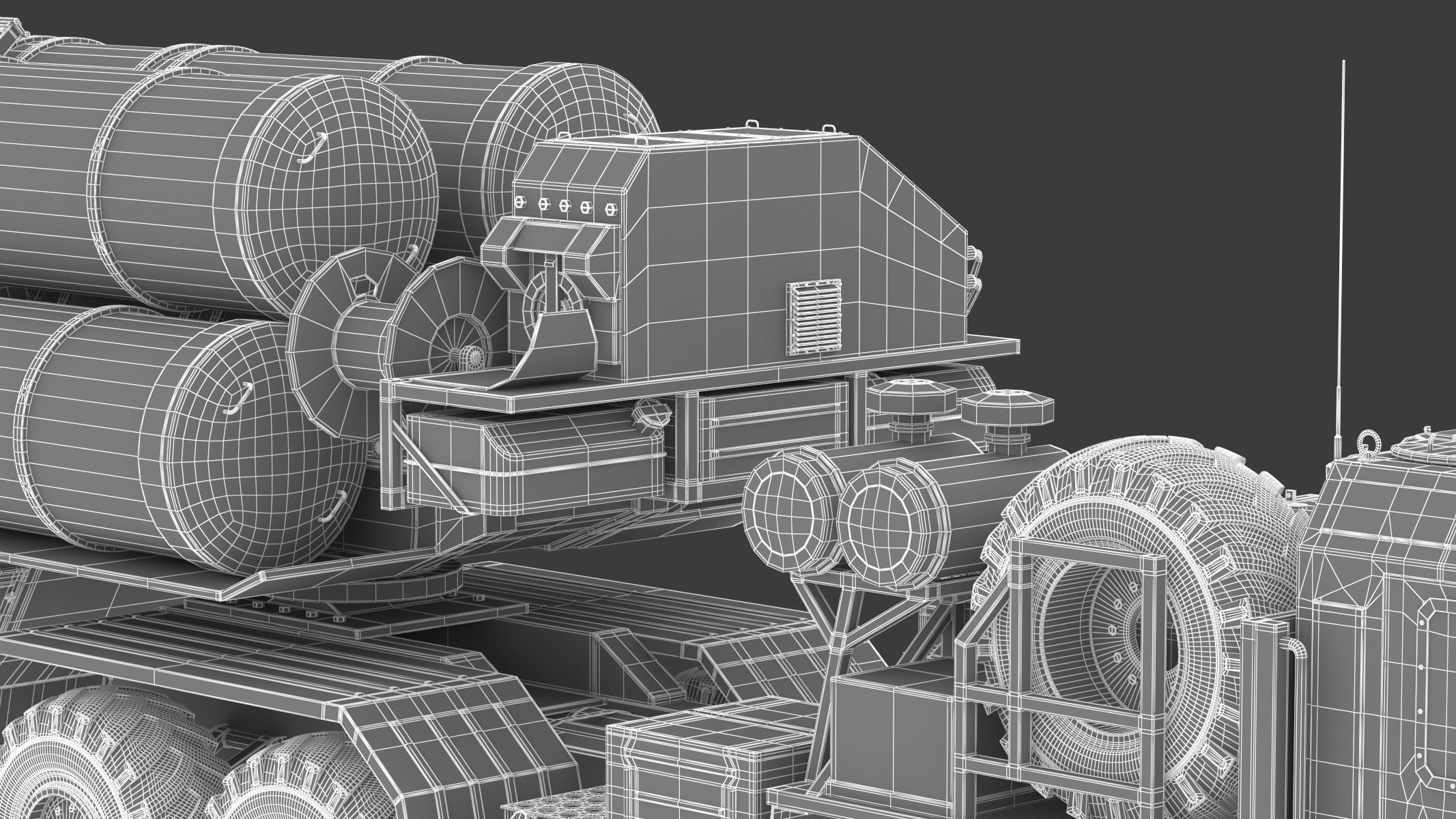 S-400 Missile System S-400 Triumf  SA-21 3D model_40