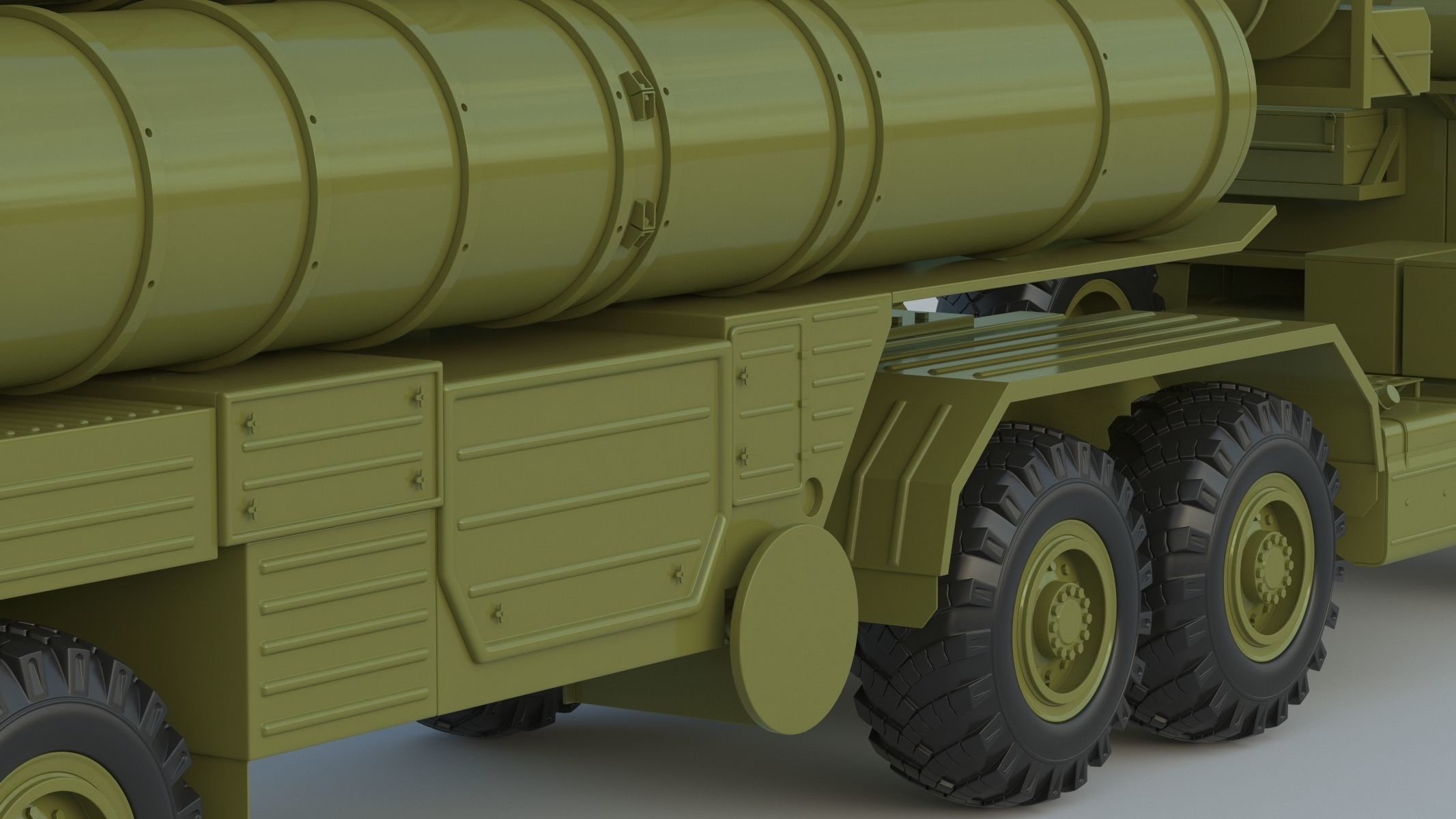 S-400 Missile System S-400 Triumf  SA-21 3D model_16
