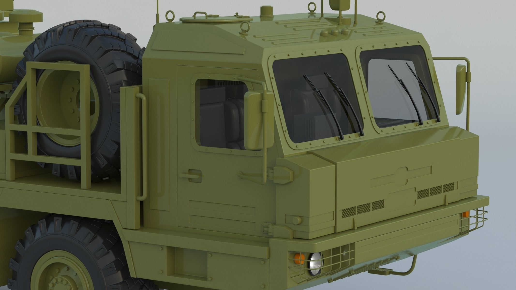 S-400 Missile System S-400 Triumf  SA-21 3D model_18