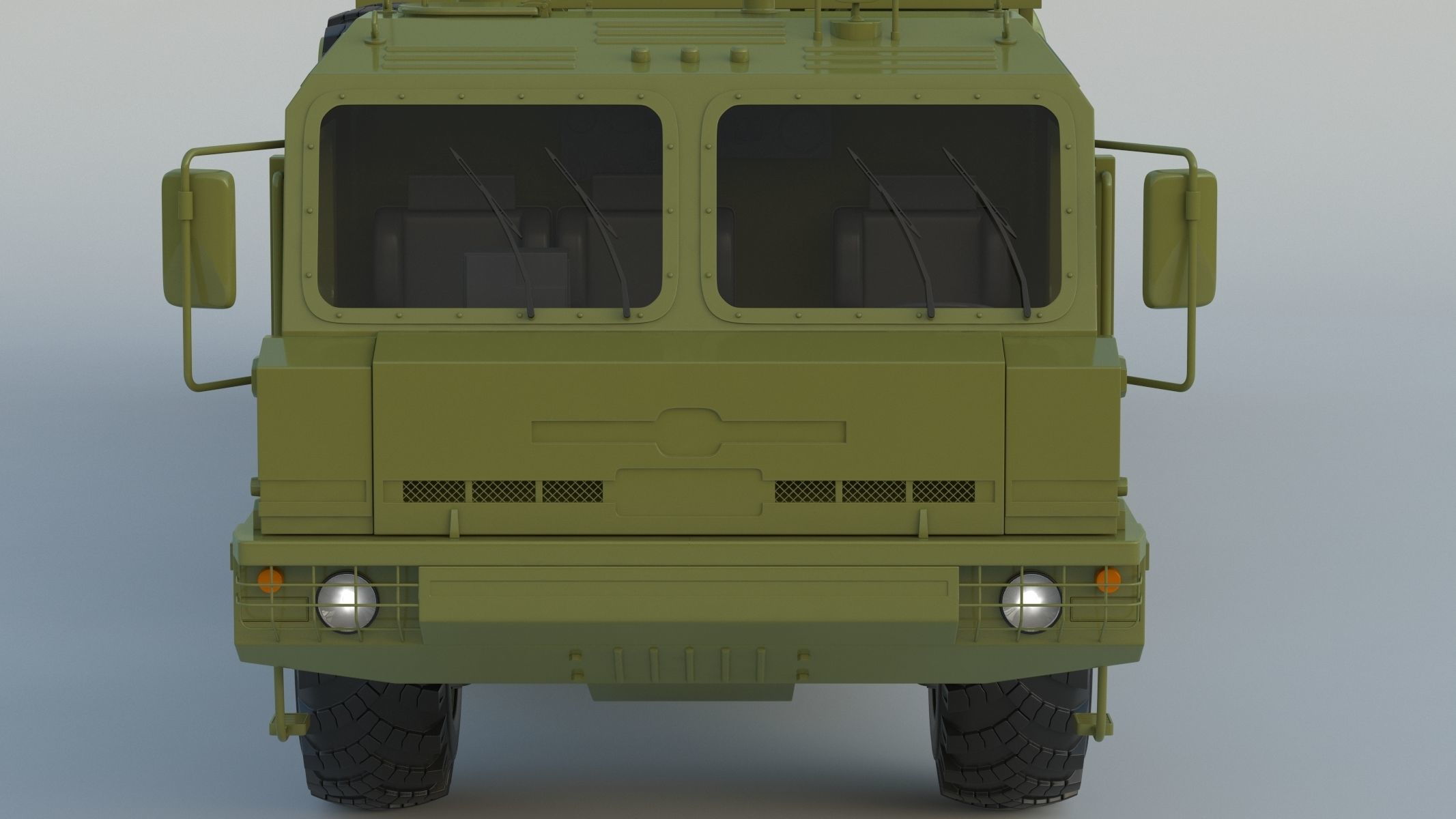 S-400 Missile System S-400 Triumf  SA-21 3D model_11