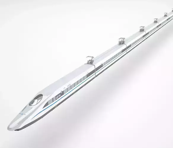 Bullet train 3D model