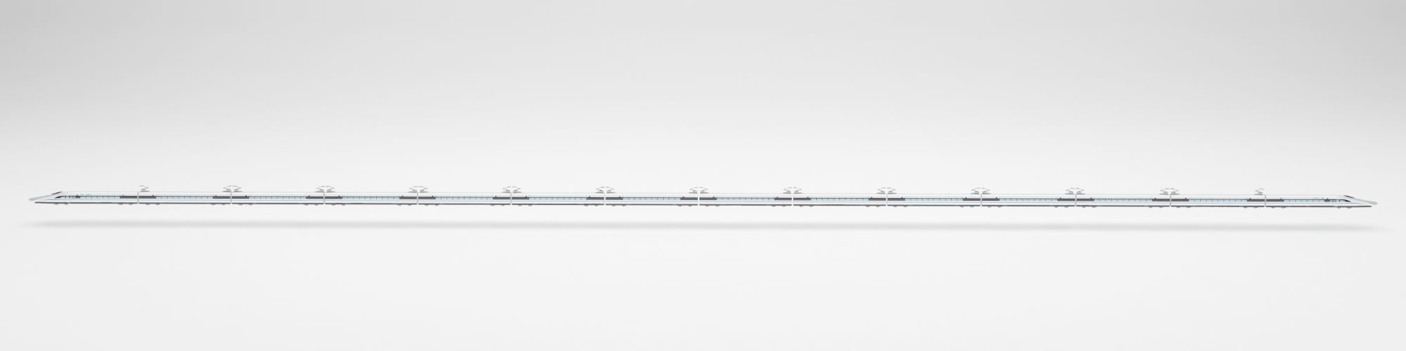 Bullet train 3D model_1