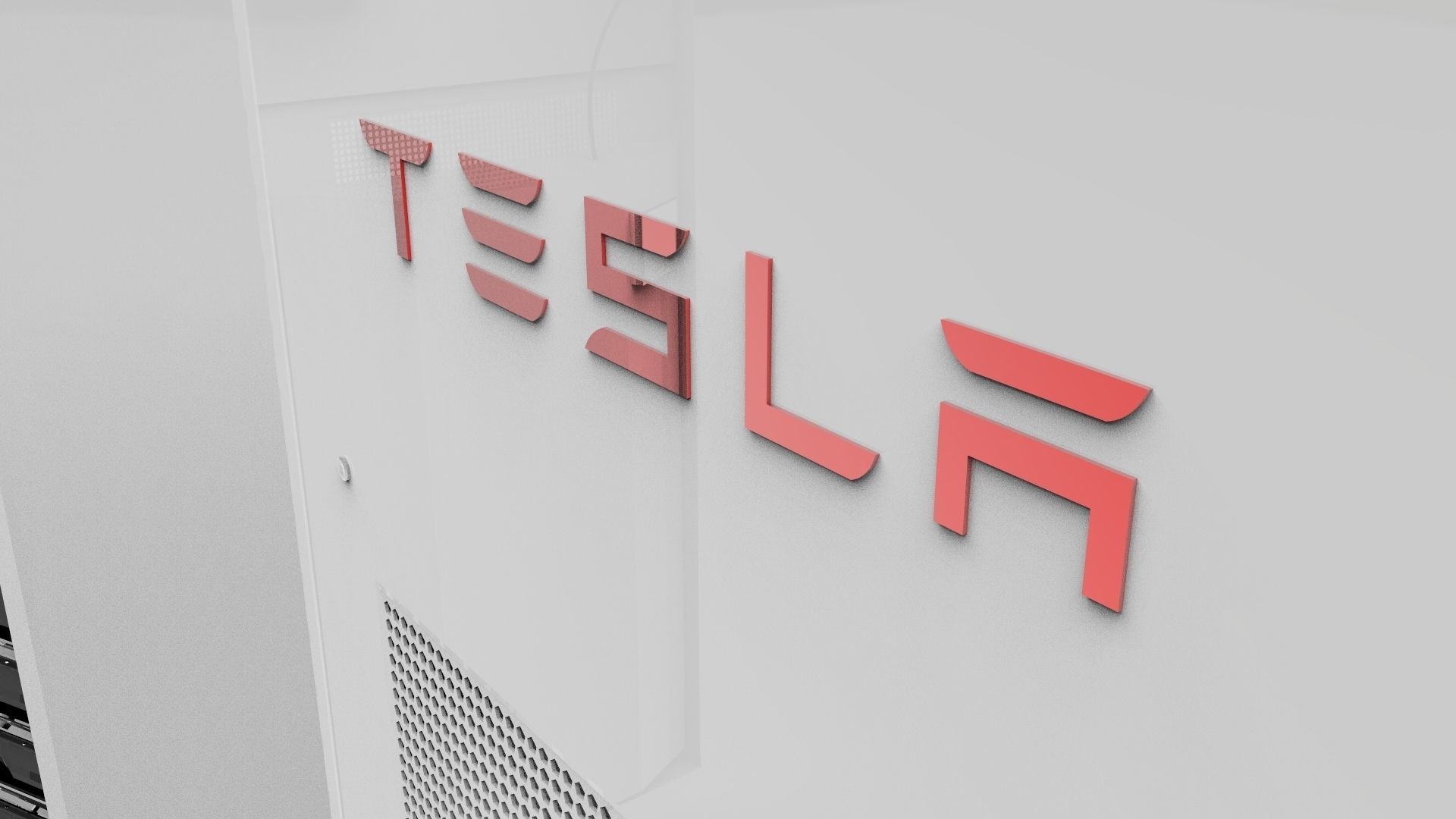 Tesla Powerpack 3D model_8