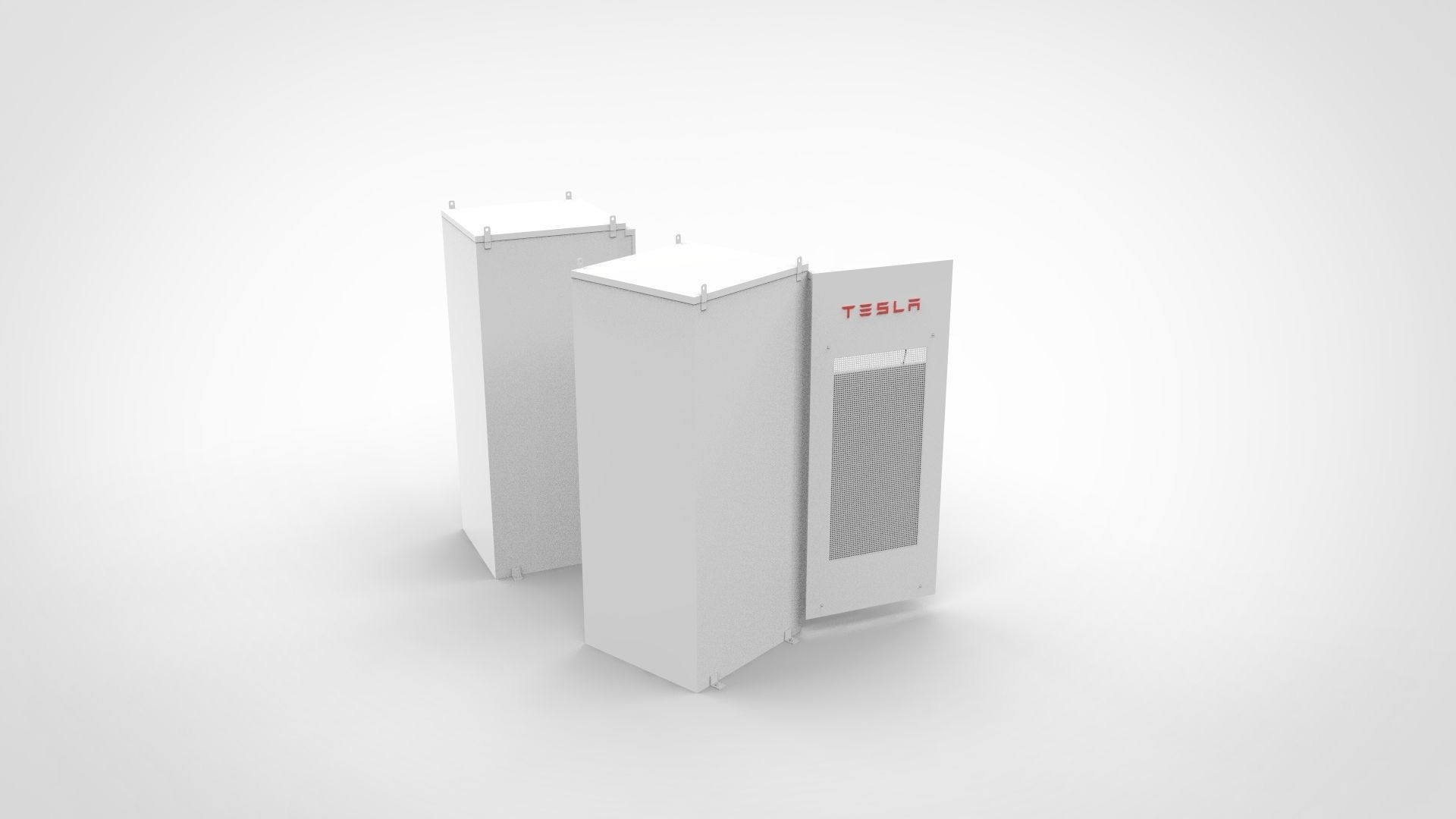 Tesla Powerpack 3D model_5