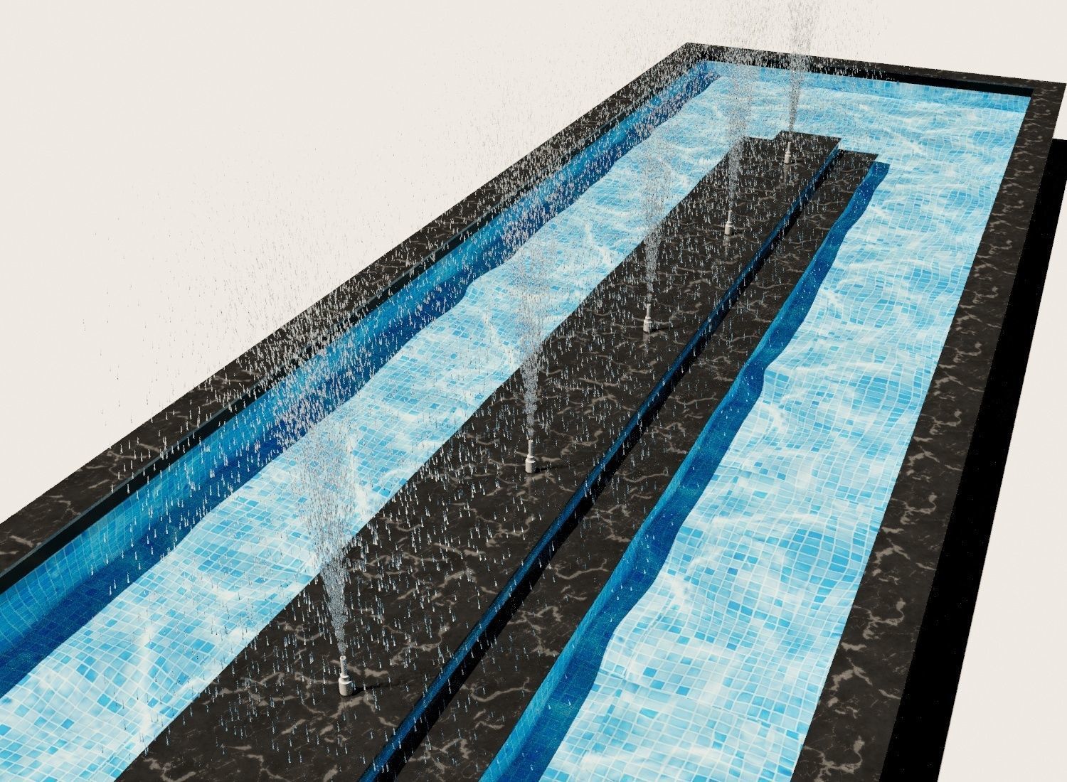 Large Fountain 3D Model Free 3D model_3