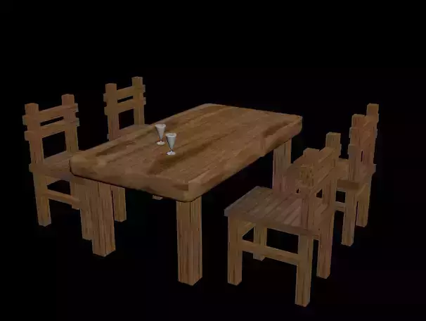  Table And Chairs