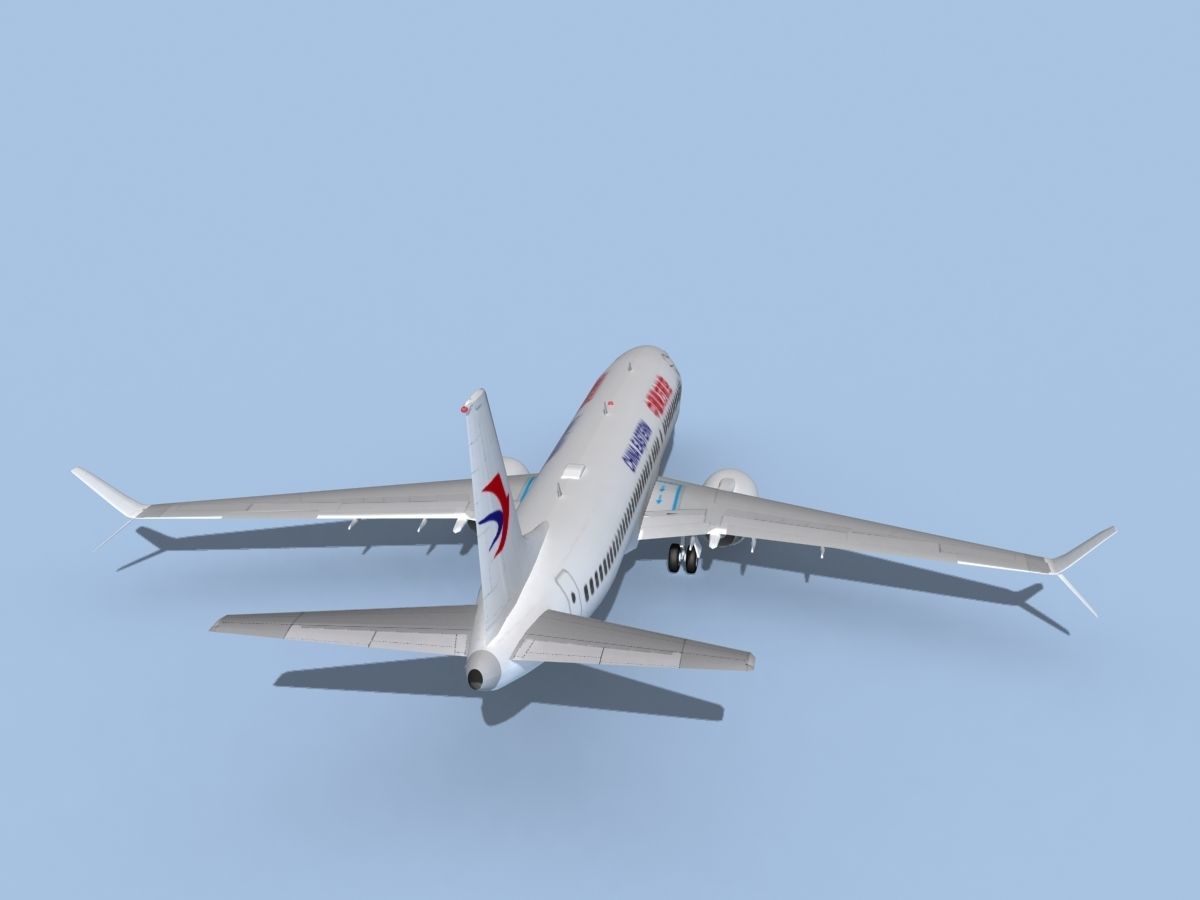 Boeing 737-800 Max China Eastern 3D model_7