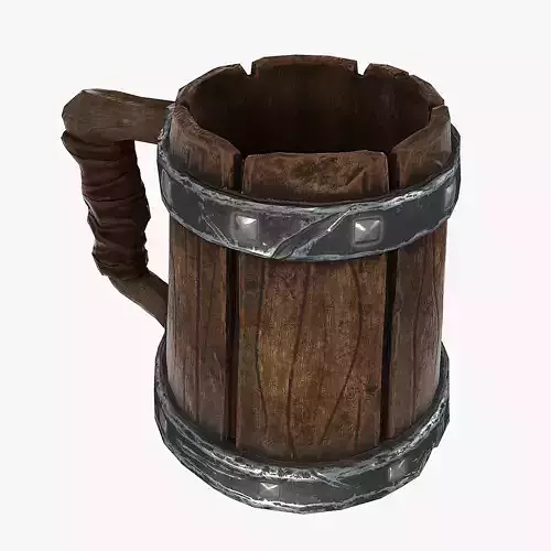 Wood mug