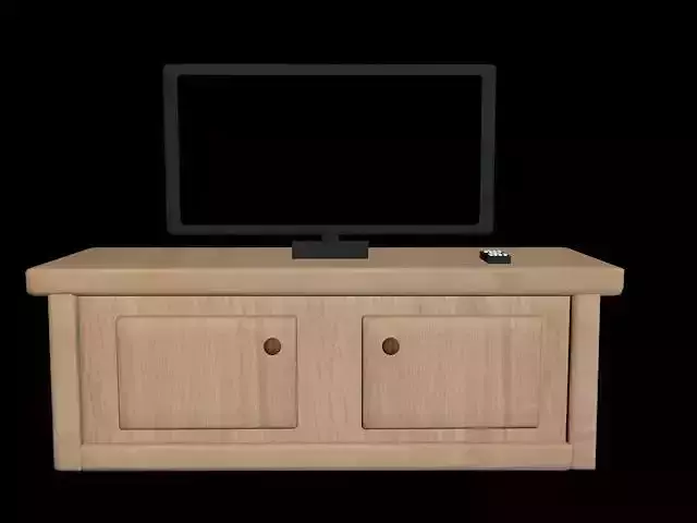 Tv Unite Low-poly 3D model