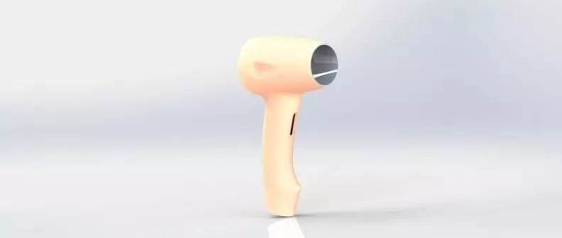 Hair dryer Main Housing Free 3D model