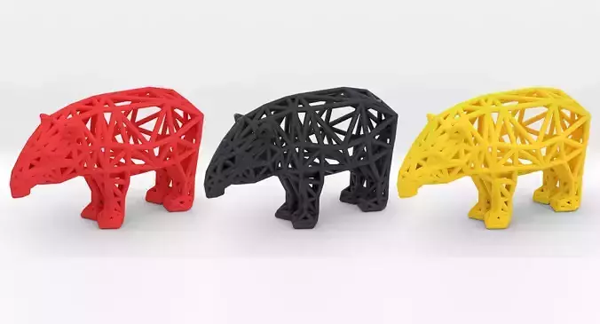 Bairds Tapir adult male