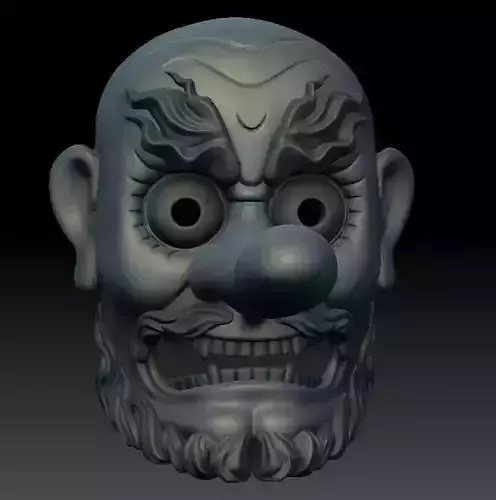 TENGU MASK 3D print model