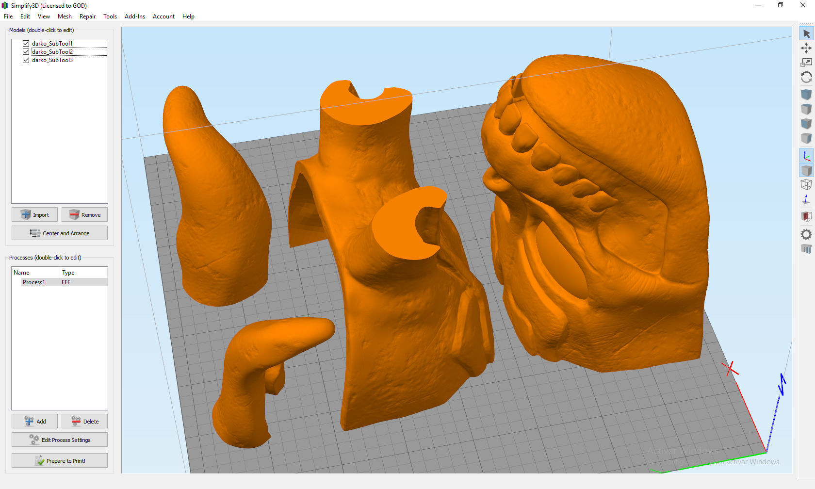 Donnie Darko 3D print model_10