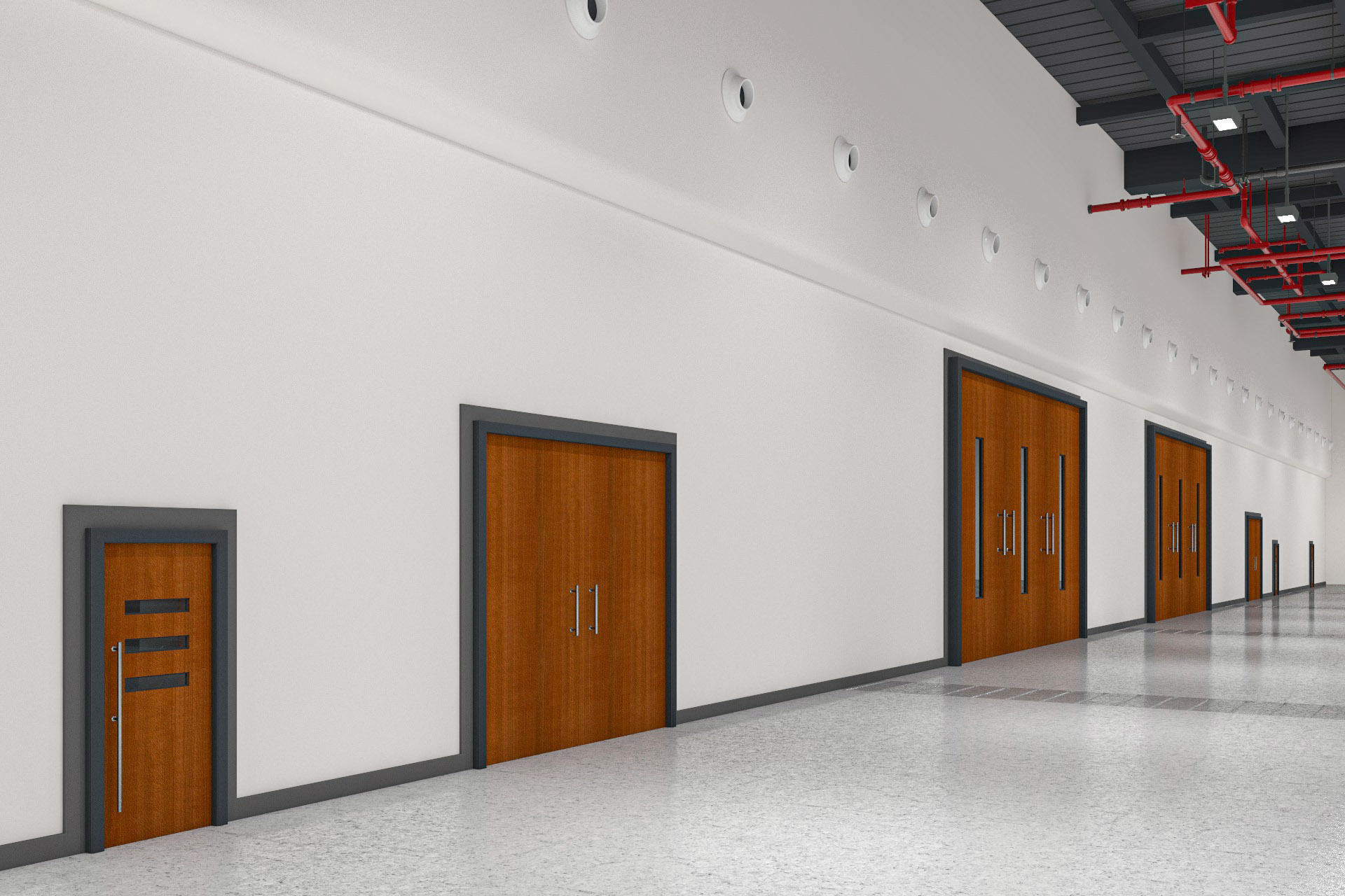 Exhibition Hall interior 7  3D model_7