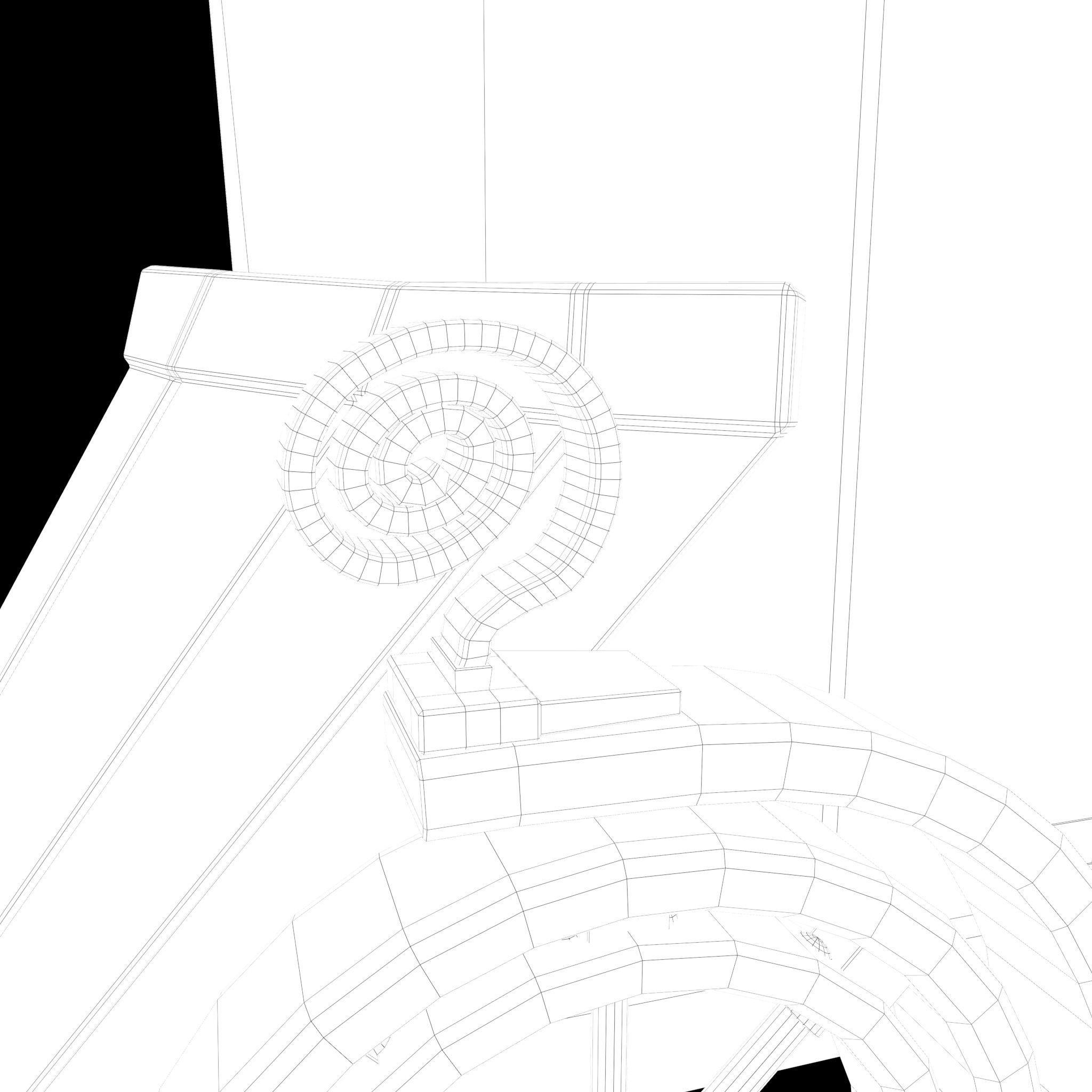 Flame Thrower Vehicle Low-poly 3D model_50