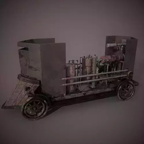 Flame Thrower Vehicle