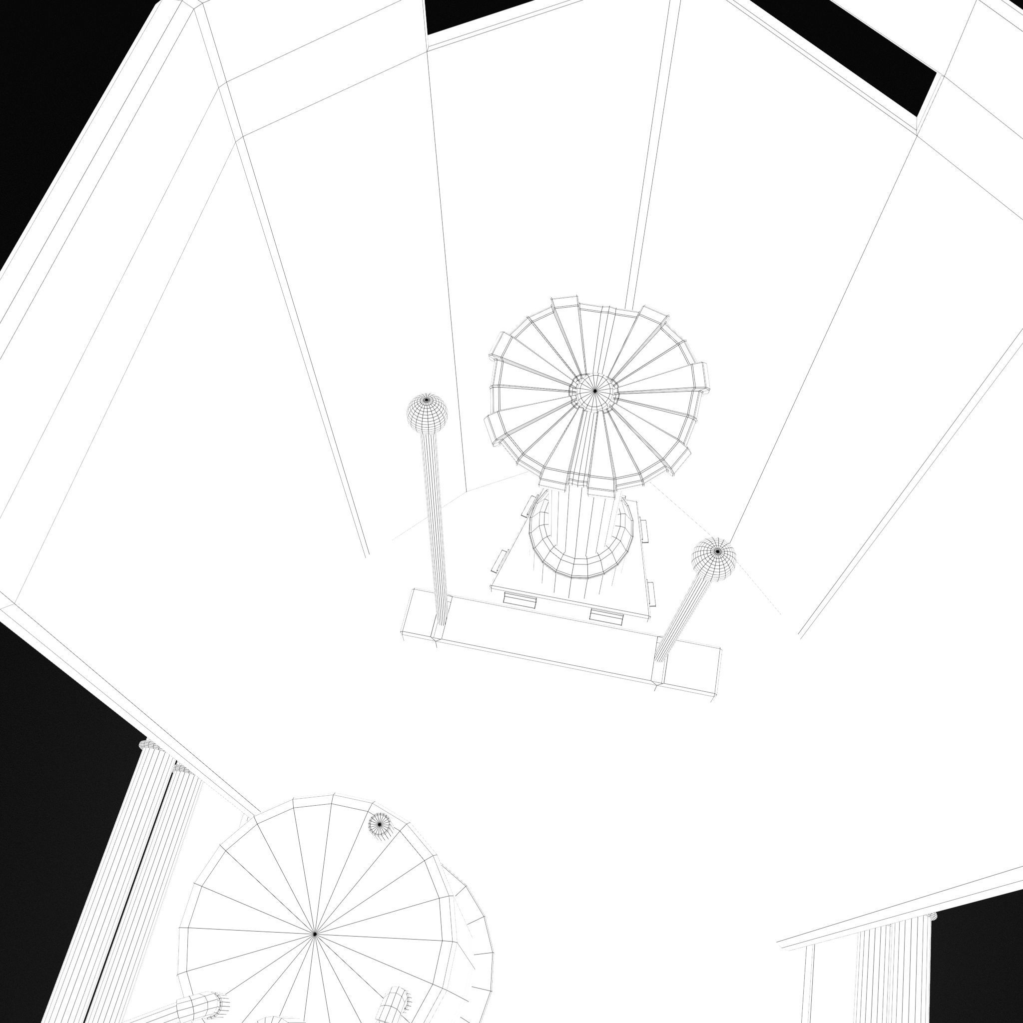 Flame Thrower Vehicle Low-poly 3D model_43